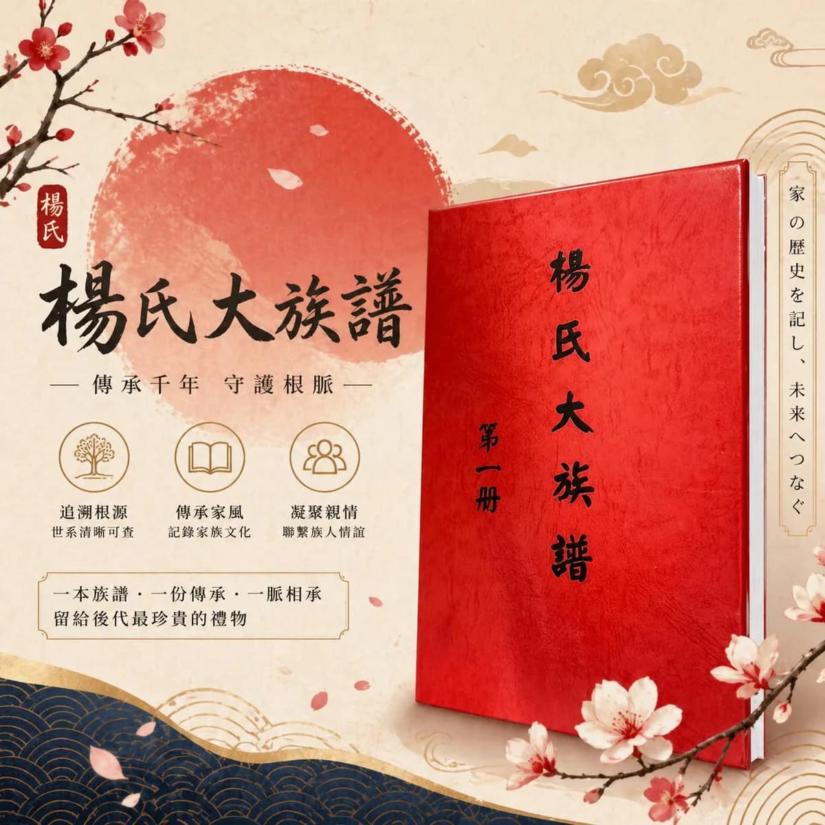 楊氏大族譜派系資訊